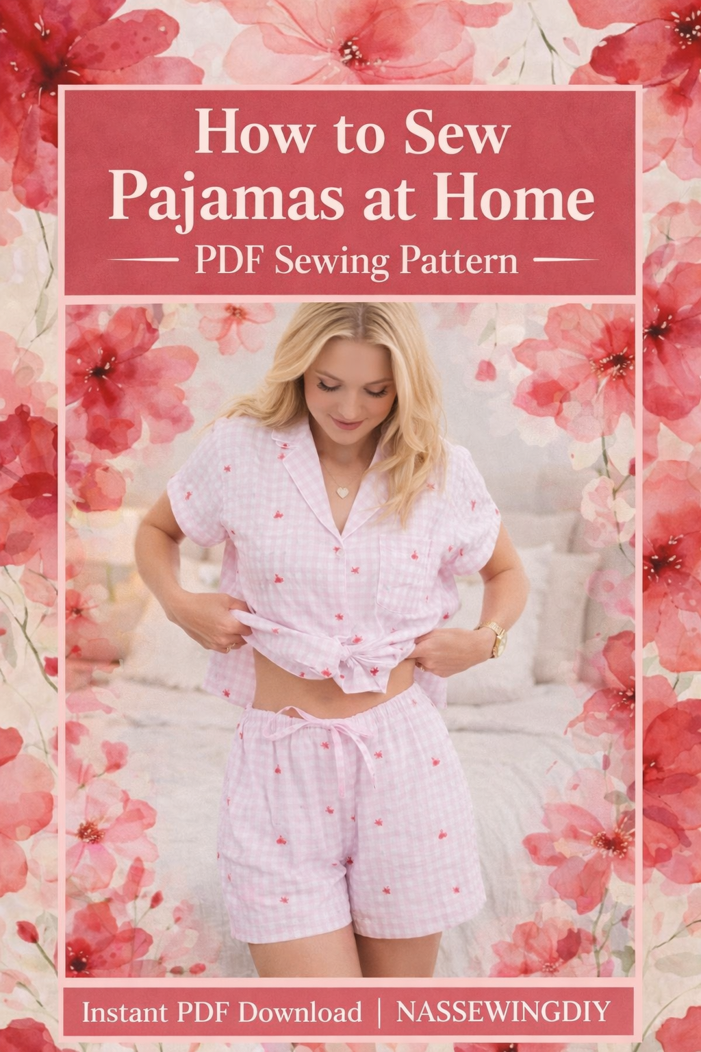 How to Sew Pajamas at Home — PDF Sewing Pattern | NASSEWINGDIY