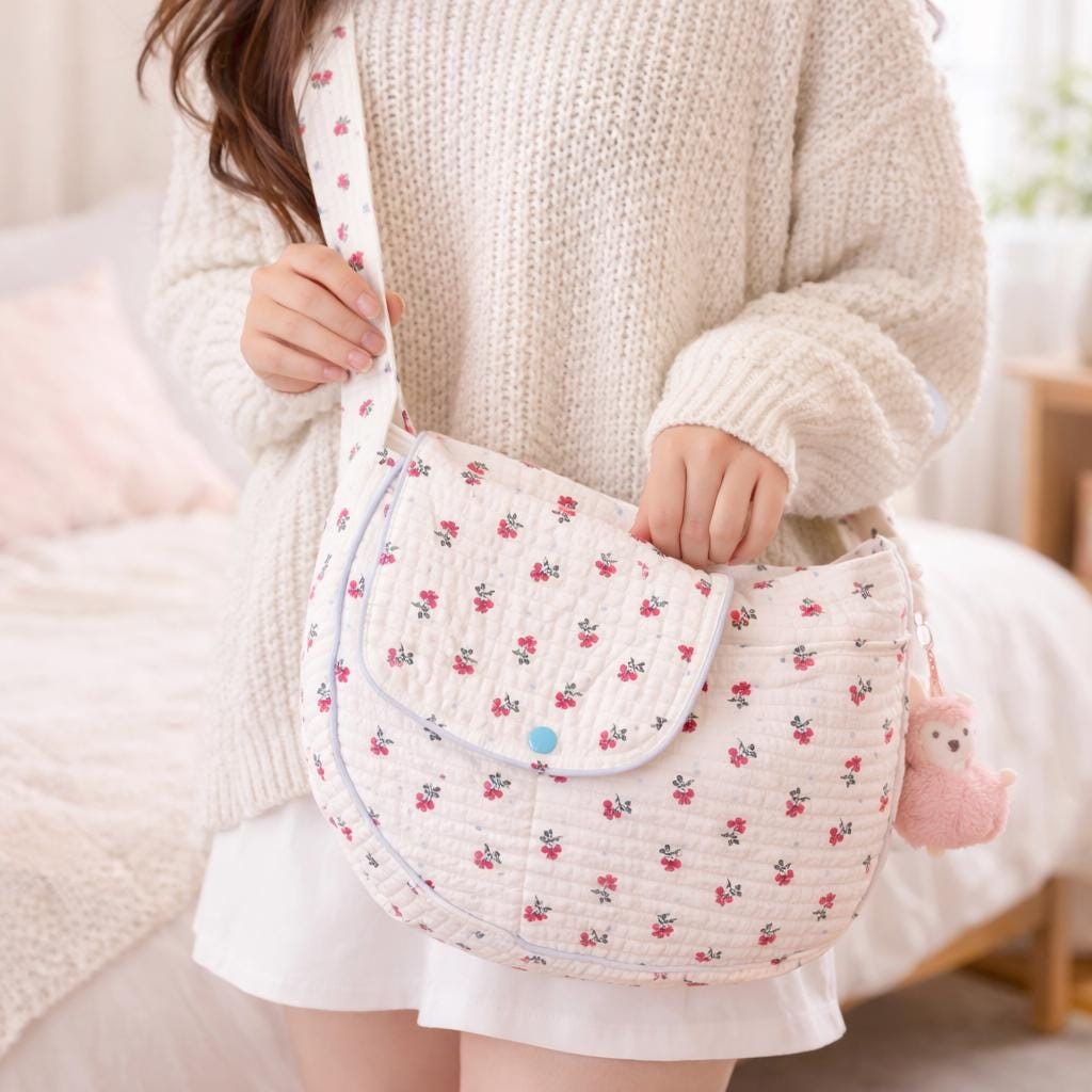 Pet Sling Sewing Pattern PDF: Crossbody Cat & Small Dog Carrier