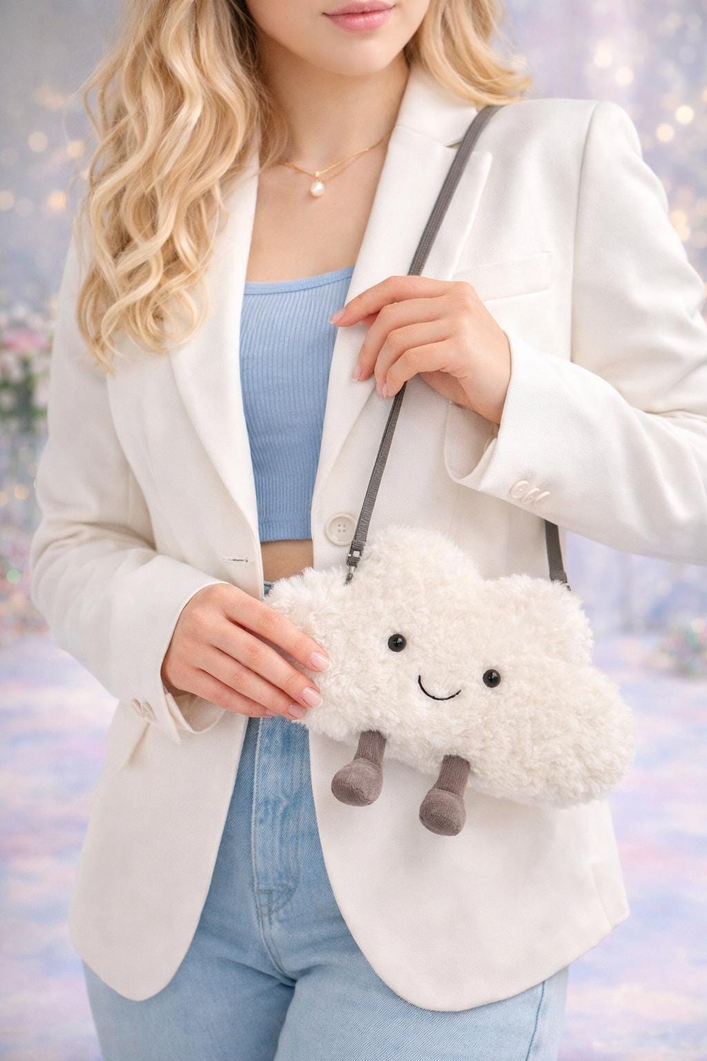 Cloud Plush Crossbody Bag Sewing Pattern | Beginner Friendly (PDF Pattern)