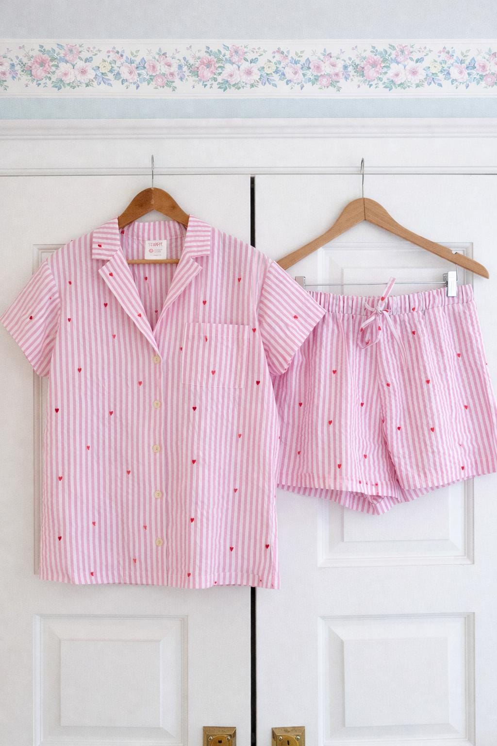 Women’s Pajama Set Sewing Pattern | Shirt + Shorts or Pants | Sizes XXS–5XL | Printable PDF