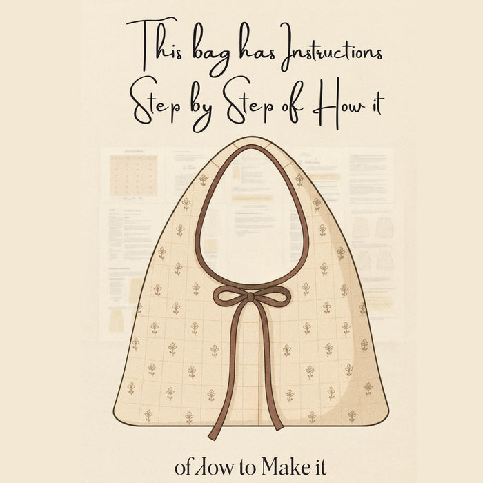 Boho Hobo Bag Sewing Pattern PDF , instruction Tutorial,two format