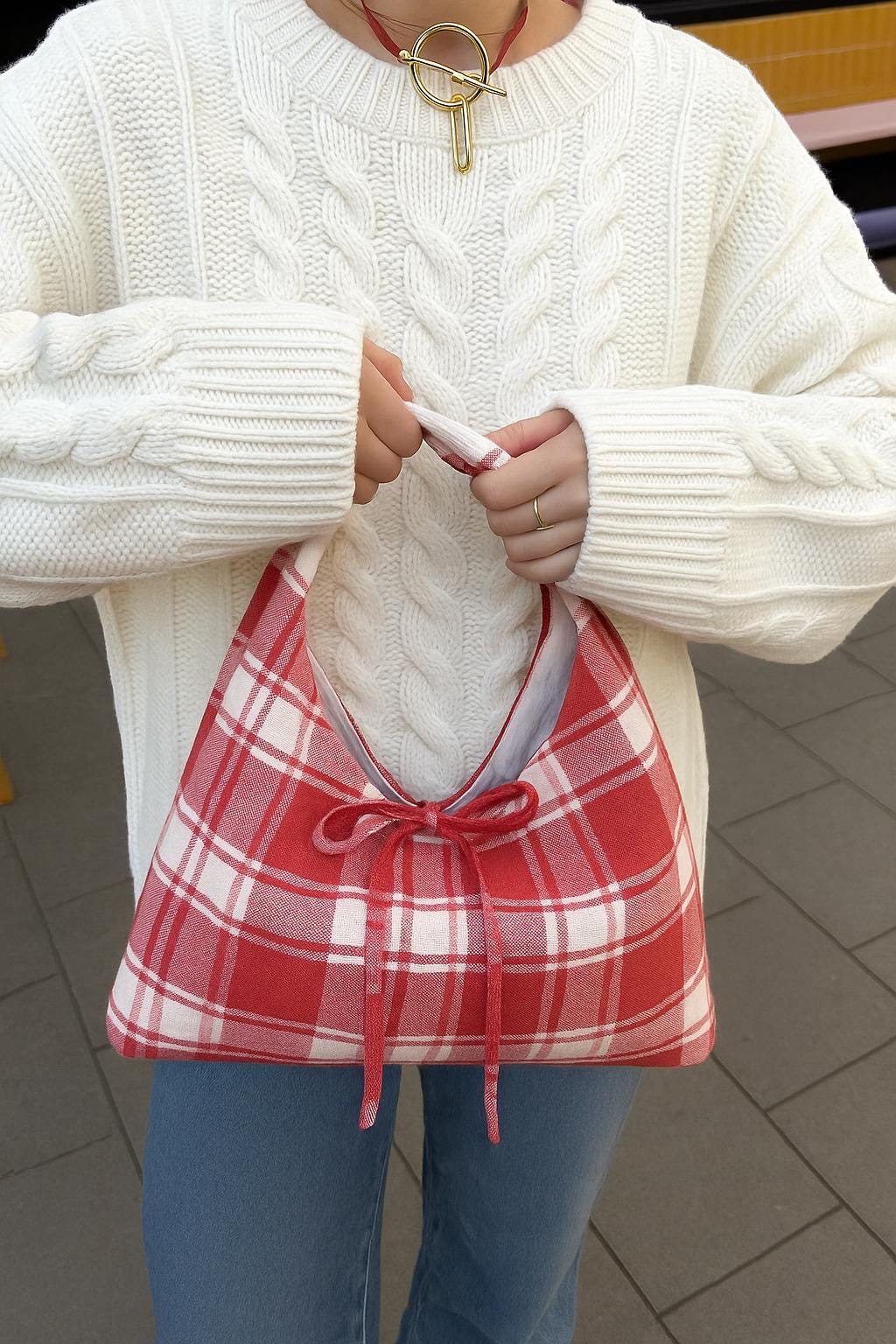Boho Hobo Bag Sewing Pattern PDF , instruction Tutorial,two format