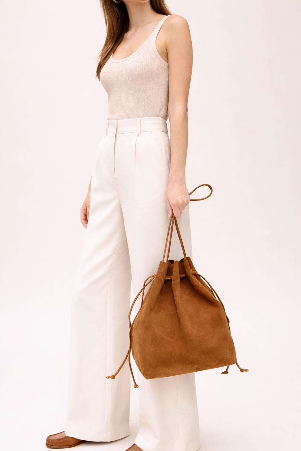 Bucket Bag Sewing Pattern PDF | Drawstring Bag, A0-A4 Format
