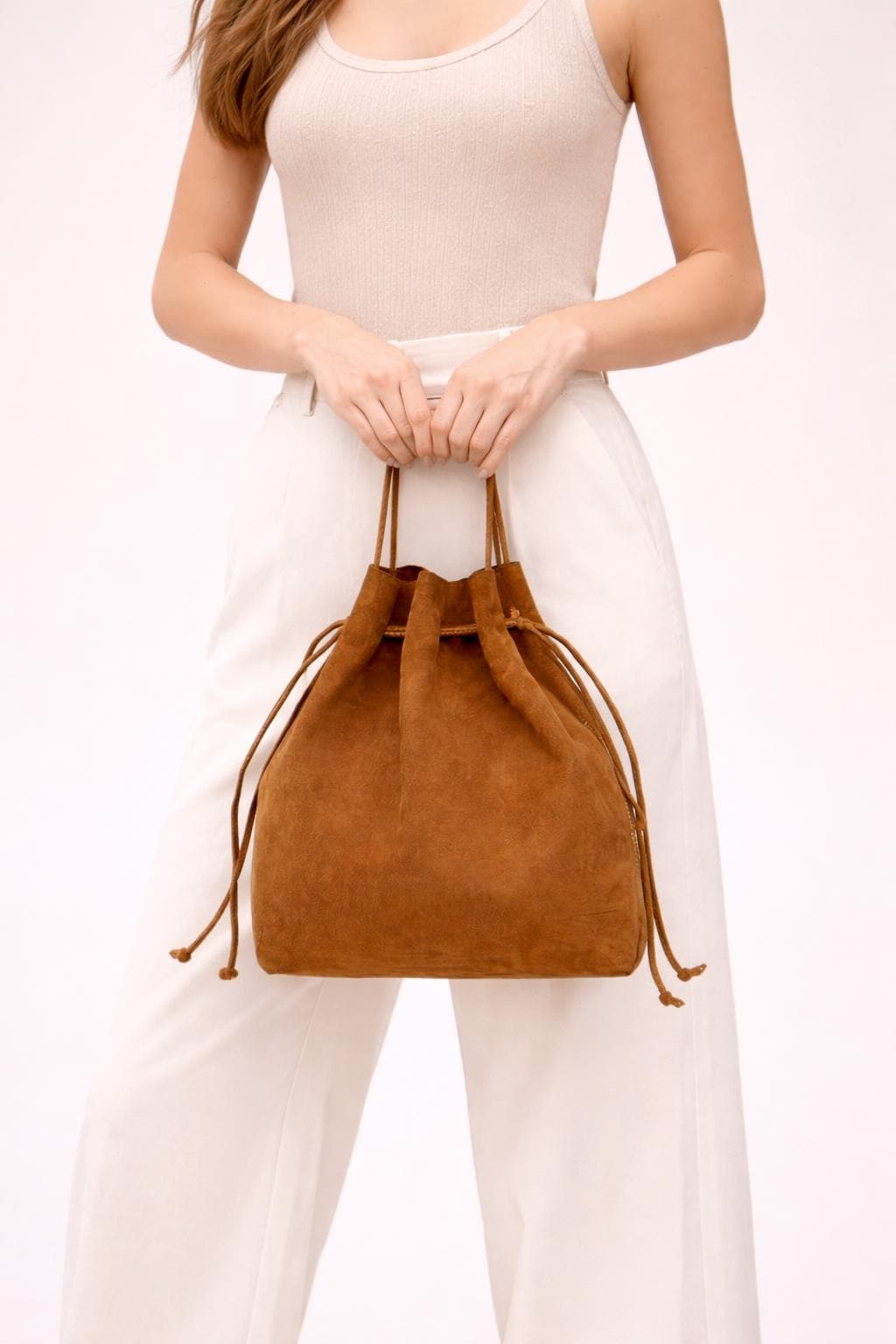 Bucket Bag Sewing Pattern PDF | Drawstring Bag, A0-A4 Format
