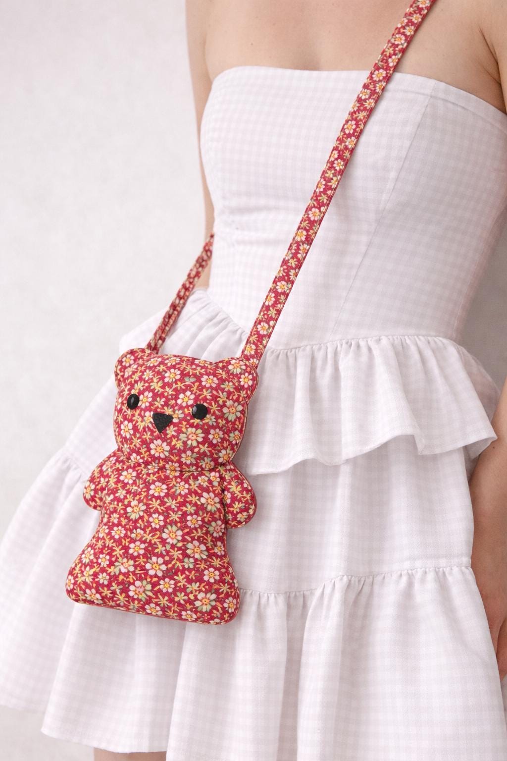 Bear Bag Sewing Pattern, Crossbody PDF Pattern