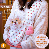 Pet Sling Sewing Pattern PDF: Crossbody Cat & Small Dog Carrier