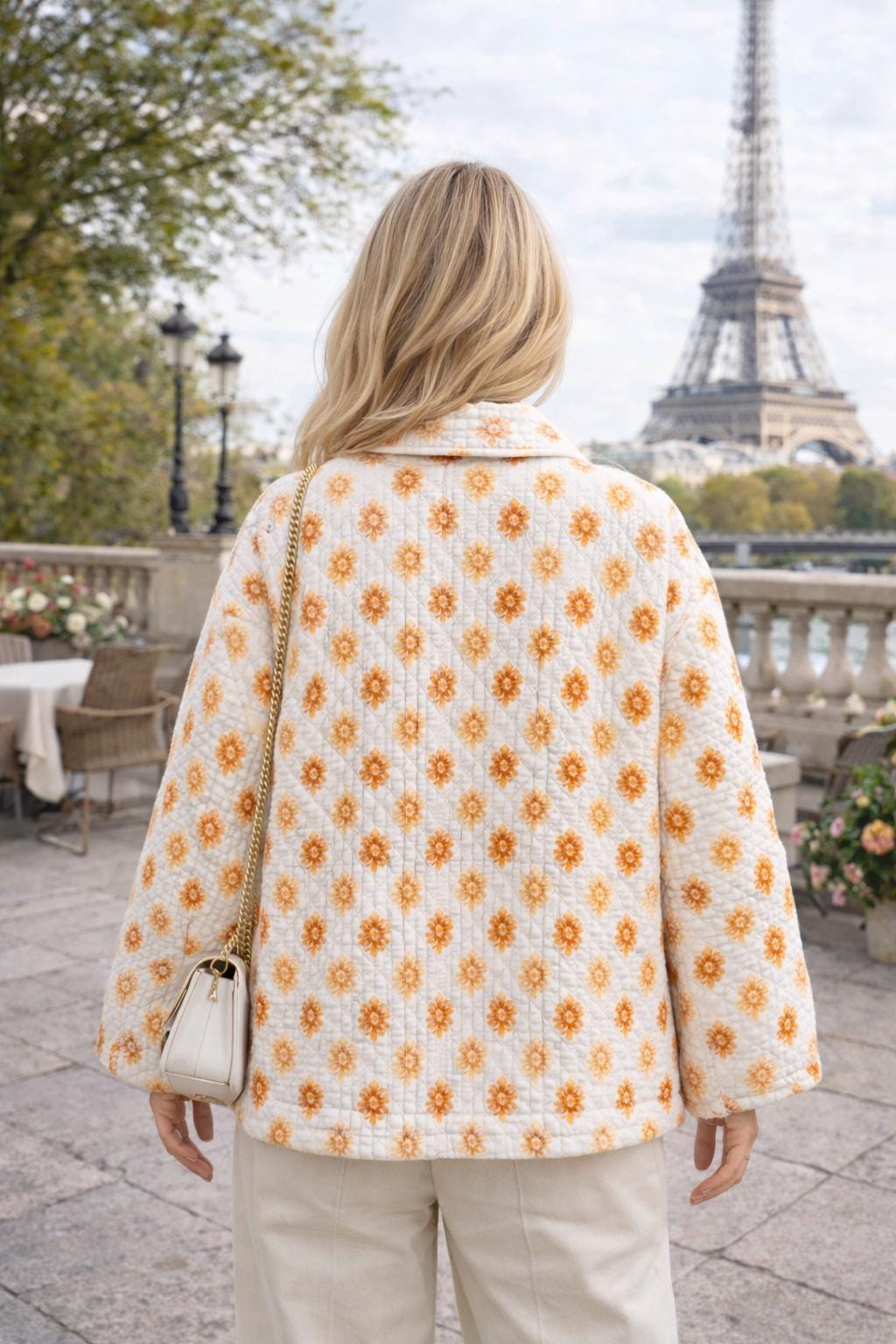 Quilt Coat PDF Sewing Pattern: Oversized Pockets, Sizes 2XS-4XL
