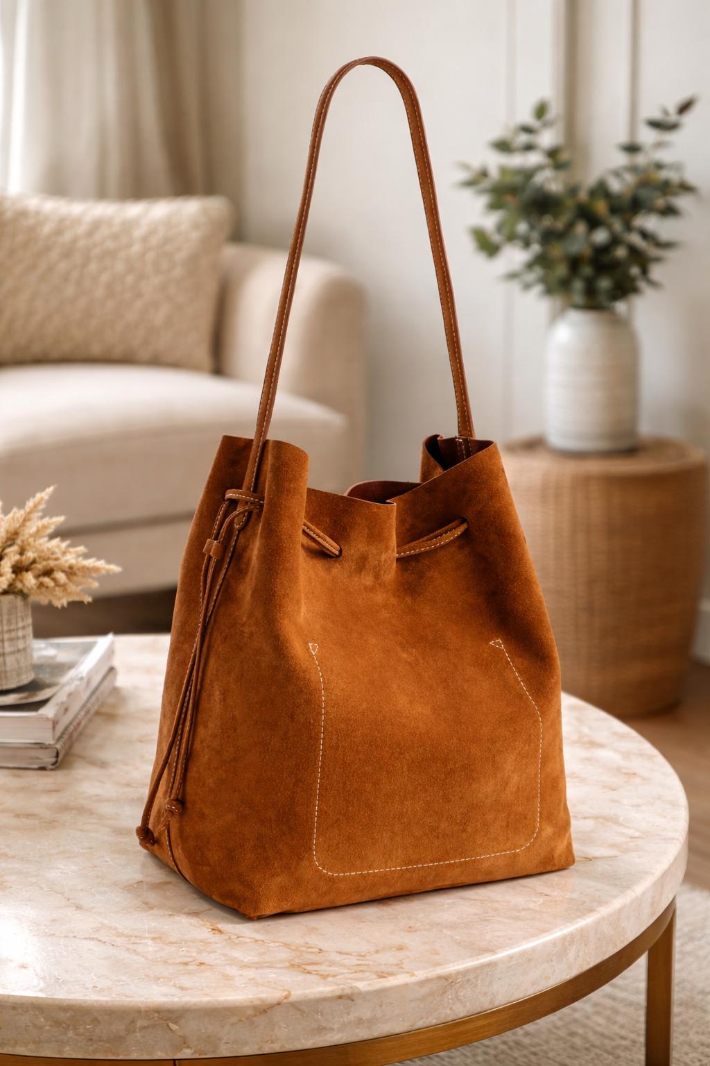 Bucket Bag Sewing Pattern PDF | Drawstring Bag, A0-A4 Format