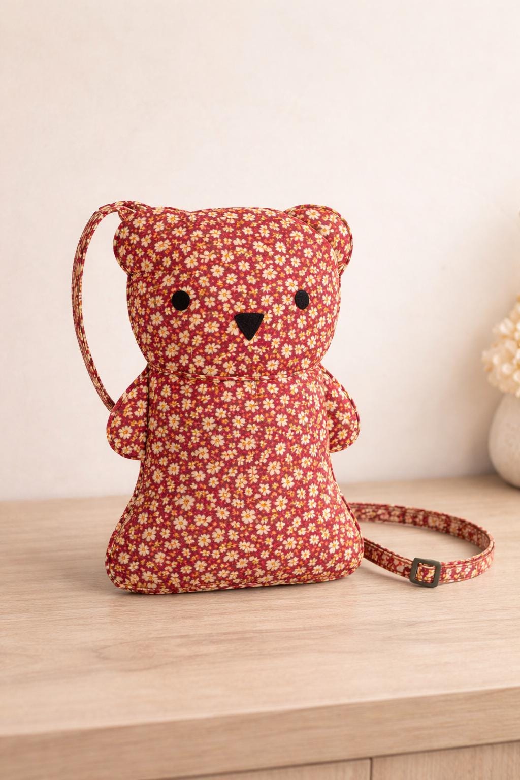 Bear Bag Sewing Pattern, Crossbody PDF Pattern