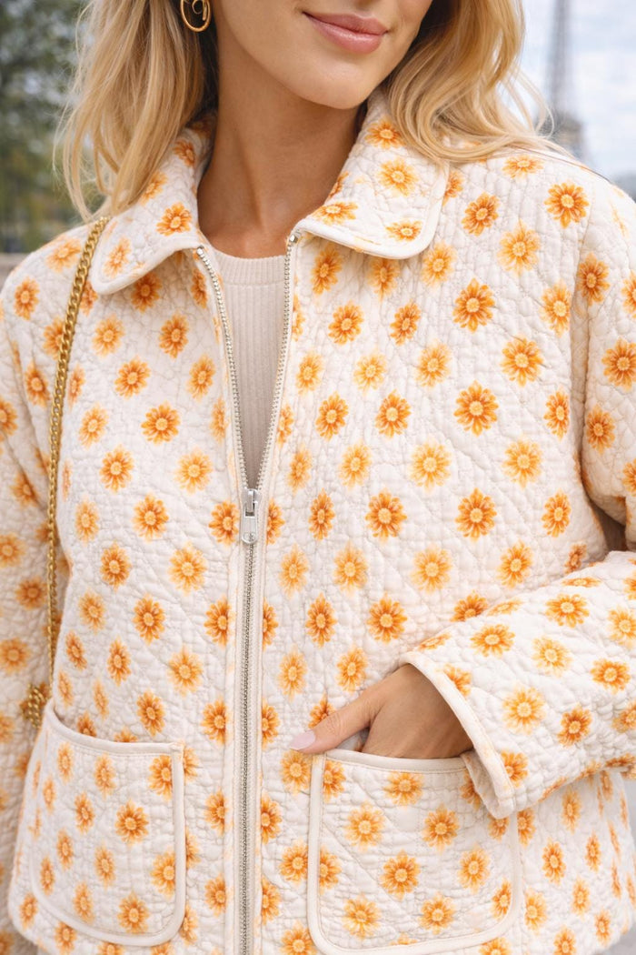 Quilt Coat PDF Sewing Pattern: Oversized Pockets, Sizes 2XS-4XL