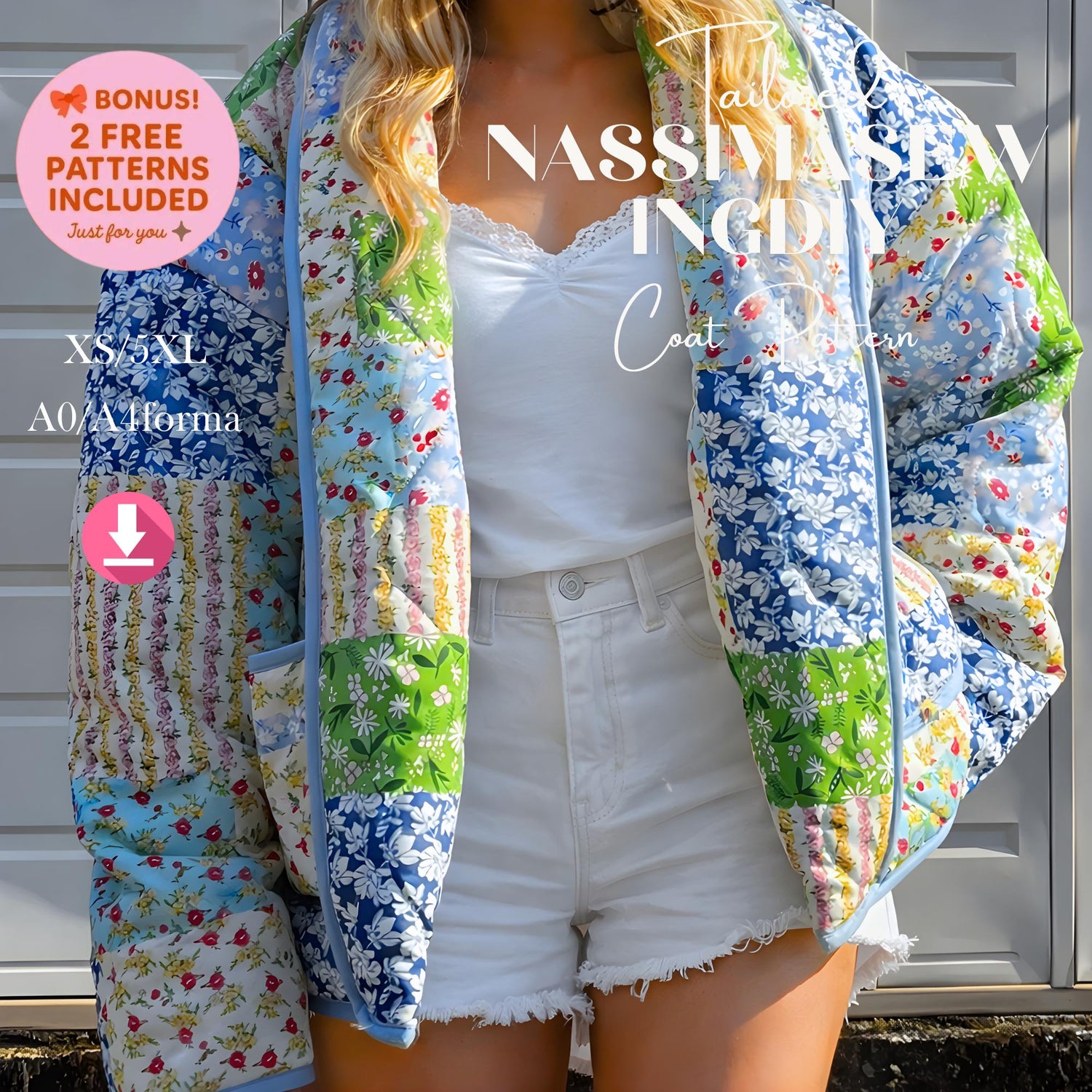 Jacket Pattern Women | Coat Pattern | Sewing Patterns | Jacket Pattern | Women Sewing Pattern Jacket Coat | Beginner Jacket, Quilted Jacket