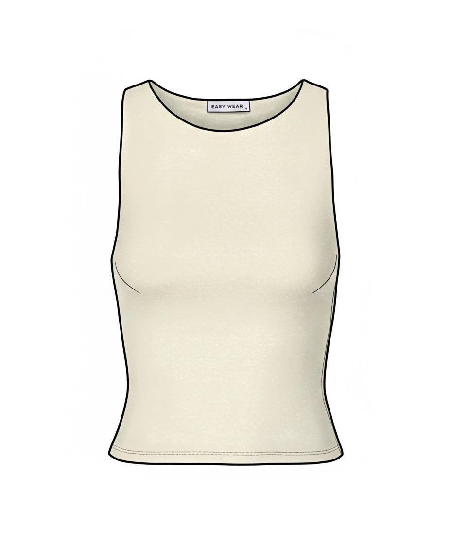 Open Back Tie Top Sewing Pattern PDF XS-5XL | Sleeveless Summer Blouse Pattern Tie Back Top Pattern | Women Top Sewing Pattern| Digital