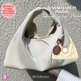 Slouchy Hobo Bag Sewing Pattern PDF, Dumpling Tote Bag Pattern, Minimal Shoulder Bag DIY, Soft Everyday Bag Pattern