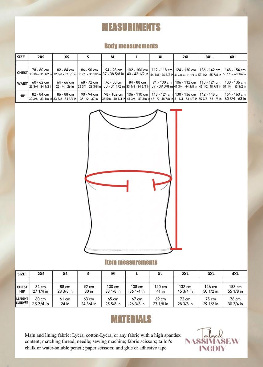 Open Back Tie Top Sewing Pattern PDF XS-5XL | Sleeveless Summer Blouse Pattern Tie Back Top Pattern | Women Top Sewing Pattern| Digital